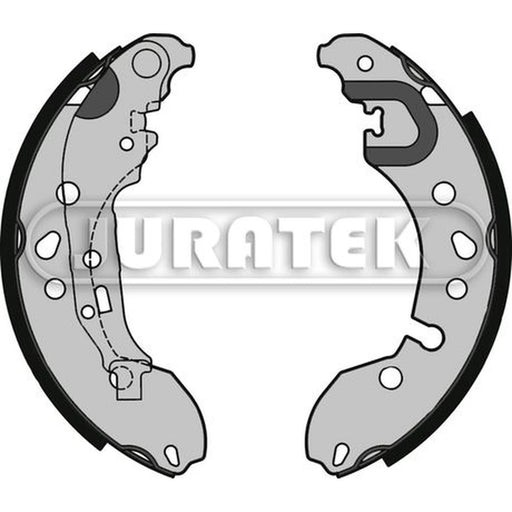 Juratek Brake Shoe Set Axle Kit Rear JBS1178