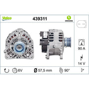 Valeo Car Alternator 12V 439311