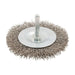 Silverline Rotary Stainless Steel Wire Wheel Brush 75mm Silverline  - Town Parts