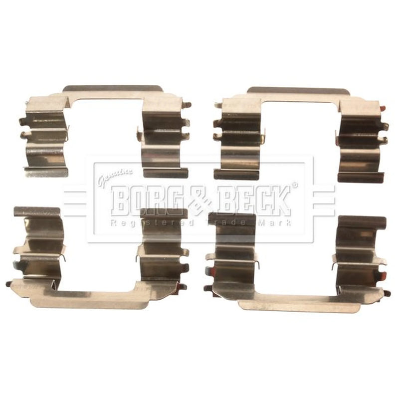 Borg & Beck Brake Pad Accessory Fitting Kit Front BBK1367