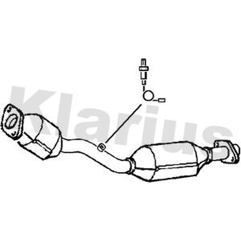Klarius Catalyst Type Appr With Pipe 322625 20010BB00A 322625