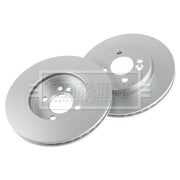 Borg & Beck 2 x Vented Front Brake Discs BBD4732