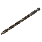 Faithfull HSSE M35 Cobalt Quick-Change Impact Drill Bit 6.0mm OL:109mm WL:57mm