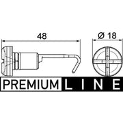 Mahle Radiator Cap Bolt CRX 49 000P