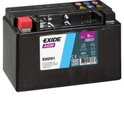Exide AGM Auxiliary Battery 12V 9Ah 120A EK091