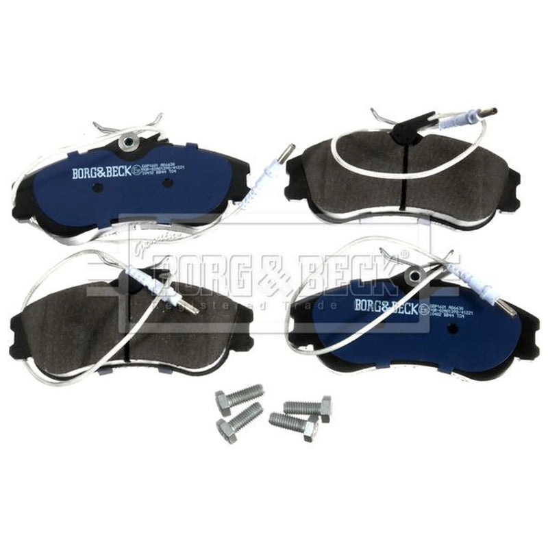 Borg & Beck 4 x Front Brake Pad Set BBP1601