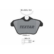 Textar Rear Brake Pad Set 2160601