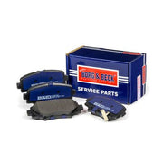 Borg & Beck 4 x Rear Brake Pad Set BBP2458