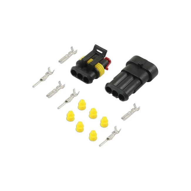 Connect Automotive Electric Supaseal Connector Kit 3 Pin 14pc - CPL