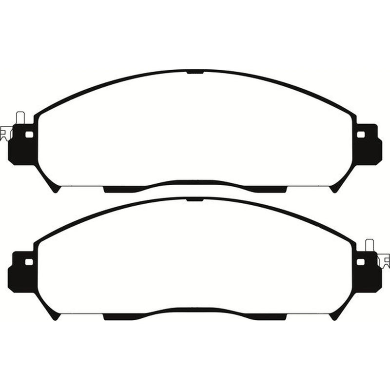 Abtex Front Brake Pad Set PLU2331
