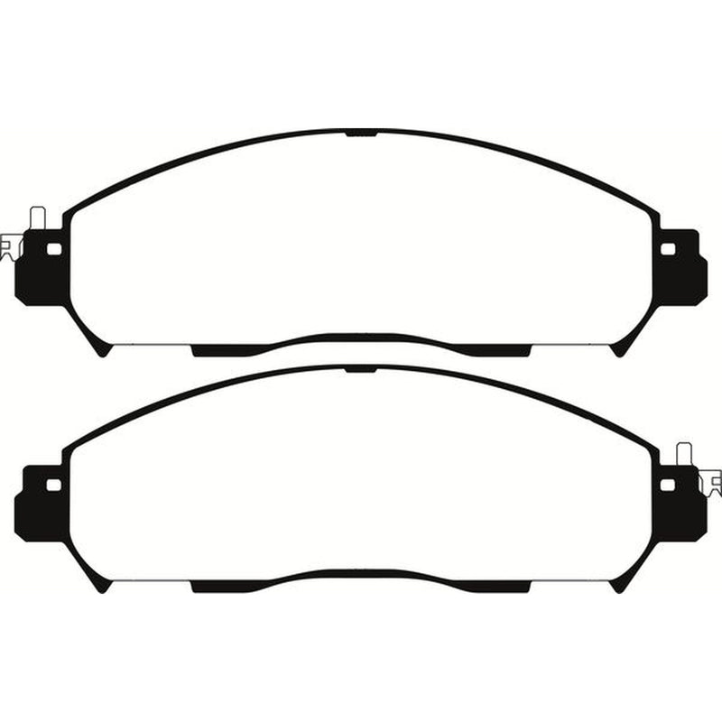 Abtex Front Brake Pad Set PLU2331