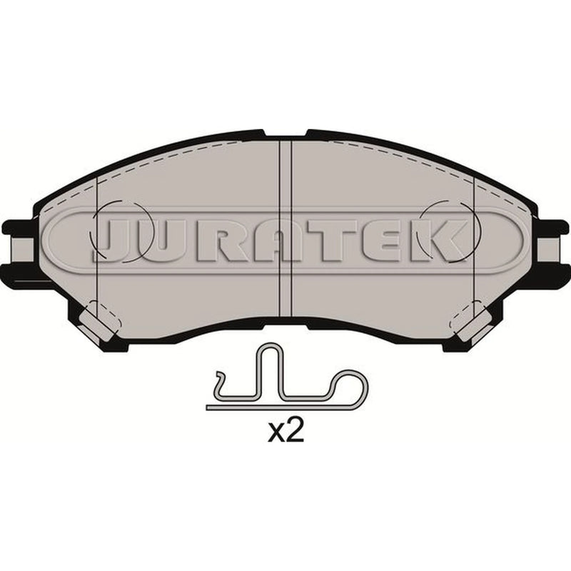 Juratek Front Brake Pad Set JCP8172