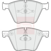 Apec Front Brake Pad Set PAD1744