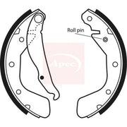 Apec Brake Shoe Set Axle Kit SHU492