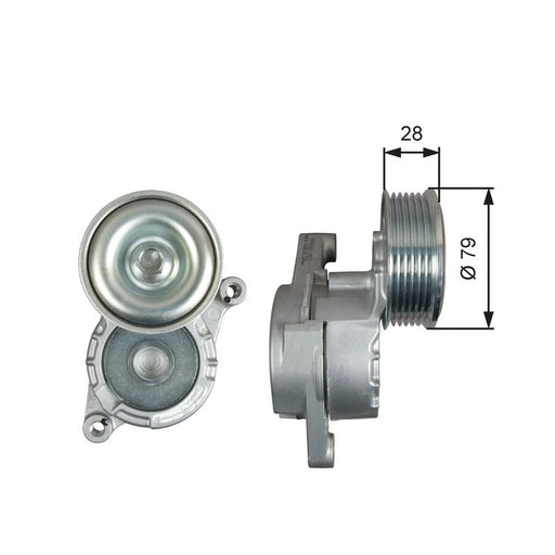 Gates Auxiliary Belt Tensioner T39284