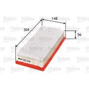 Valeo Engine Air Filter 585294