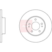 Apec 2 x Solid Rear Brake Discs DSK3090