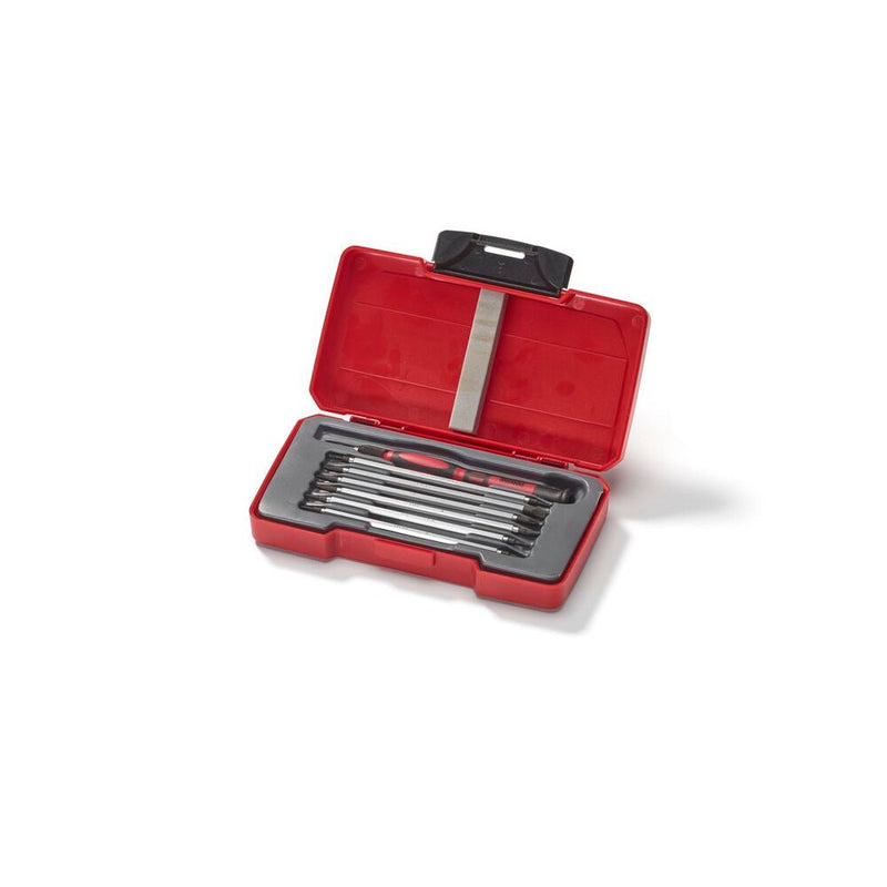 Teng Tools Mini Screwdriver Set 8 Pieces Flat Phillips Pozi TX