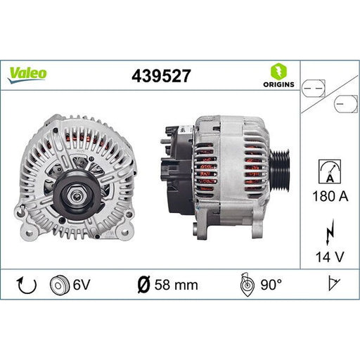 Valeo Car Alternator 12V 439527