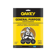 Oakey Glasspaper Sanding Sheets 230 x 280mm Course/Extra Coarse 40G (5)