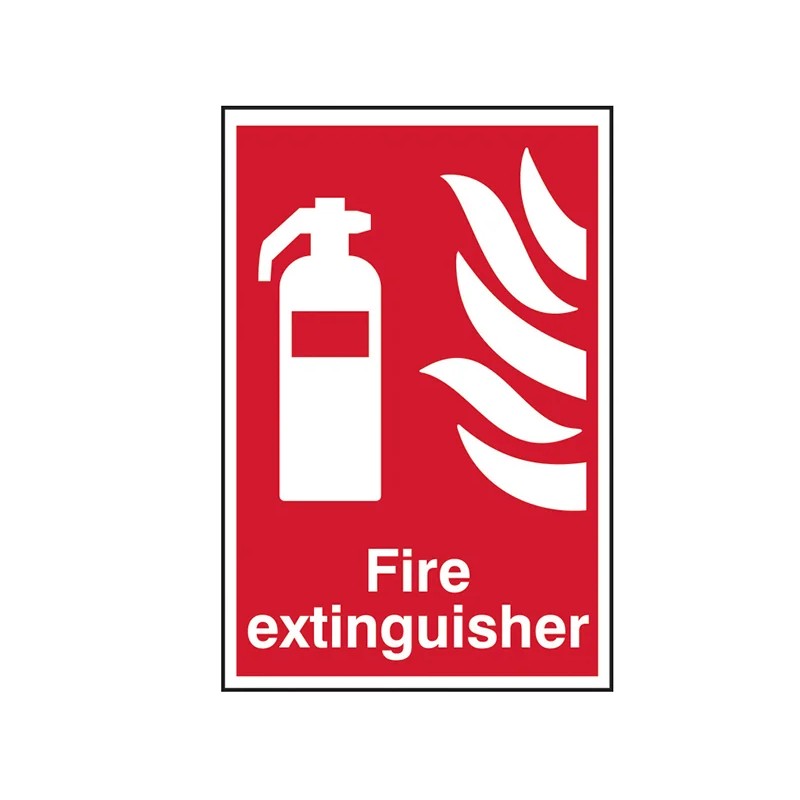 Scan Fire Extinguisher - PVC Sign 200 x 300mm - 1350