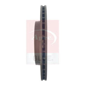 Apec 2 x Vented Rear Brake Discs SDK6277
