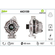 Valeo Car Alternator 12V 443159