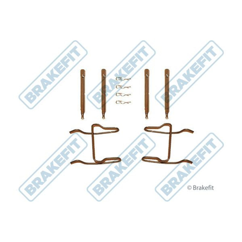 Apec Brake Pad Accessory Fitting Kit Rear BKT1254