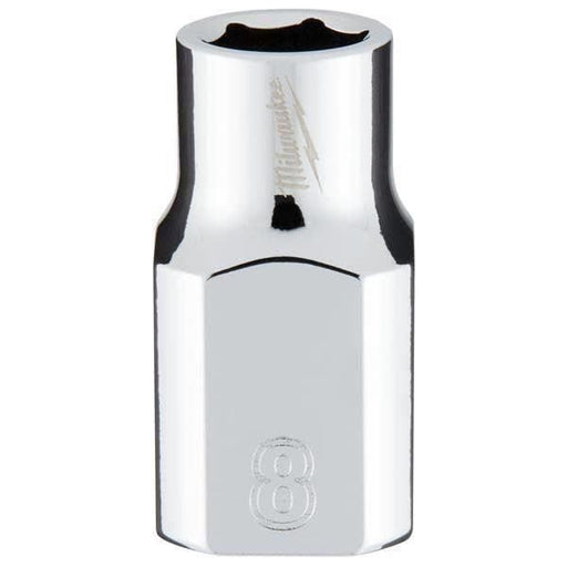 Milwaukee 3/8 Drive Socket Metric Standard 8mm 4932478338 Milwaukee  - Town Parts