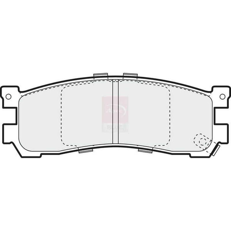 Apec Rear Brake Pad Set PD3450