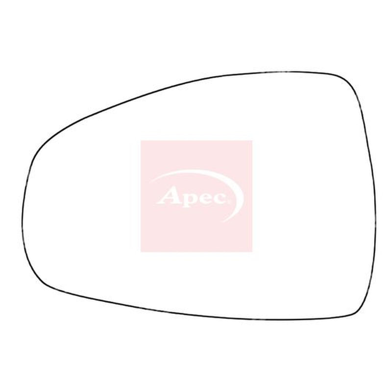 Apec Exterior Wing Mirror Glass Left AMS2666
