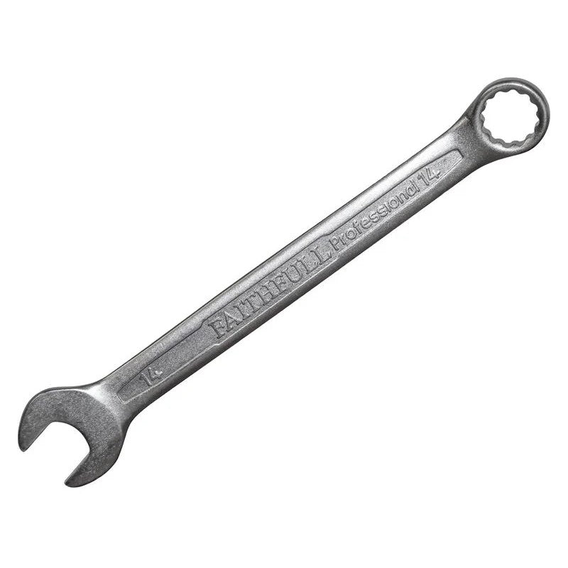 Faithfull Combination Spanner CV Satin Finish (group 1) 6-25mm