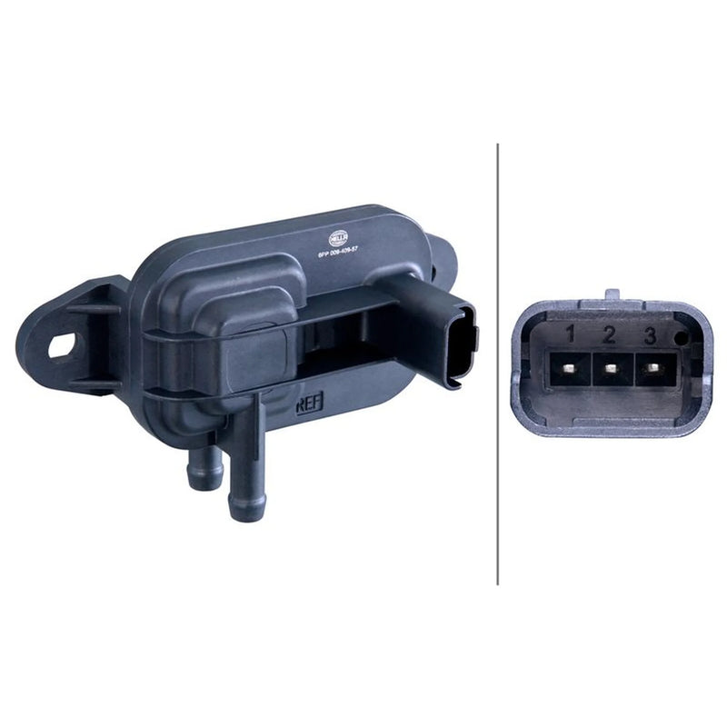 Hella Exhaust Pressure Sensor before soot particulate filt 6PP 009 409-571