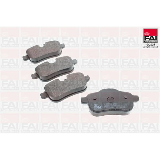 FAI Rear Brake Pad Set BP701