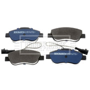 Borg & Beck 4 x Front Brake Pad Set BBP2416