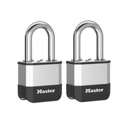 Master Lock Elite™ Laminated 52mm Padlock - 38mm Shackle (Pack of 2) - PK5EURTLF