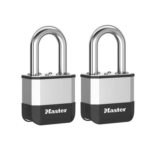 Master Lock Elite™ Laminated 52mm Padlock - 38mm Shackle (Pack of 2) - PK5EURTLF