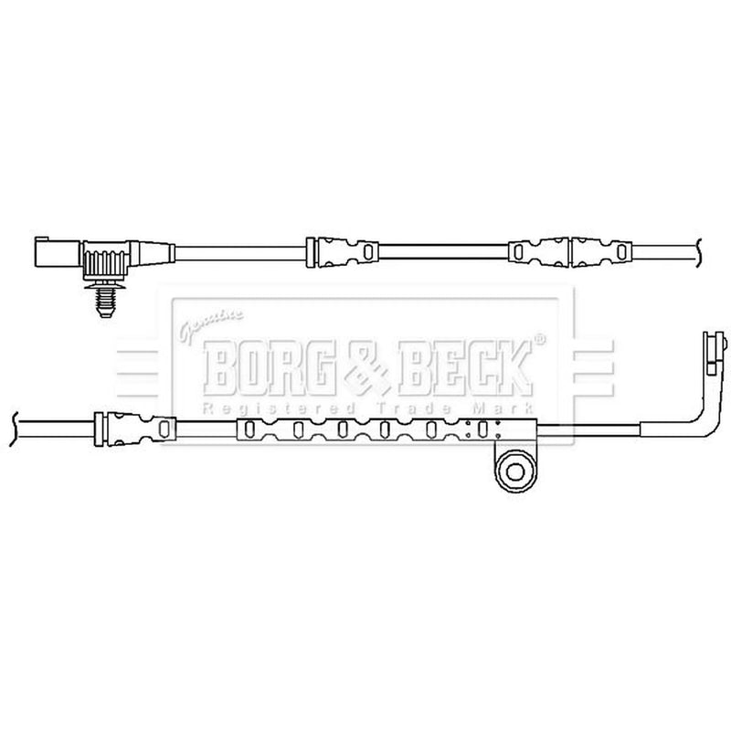 Borg & Beck Brake Pad Wear Sensor Front BWL3040