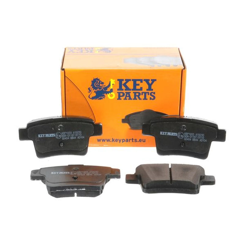 Key Parts 4 x Rear Brake Pad Set KBP1933