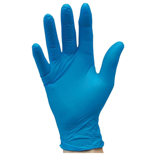 Draper Nitrile Gloves, Medium, Blue (Pack of 100) 30927 Draper  - Town Parts