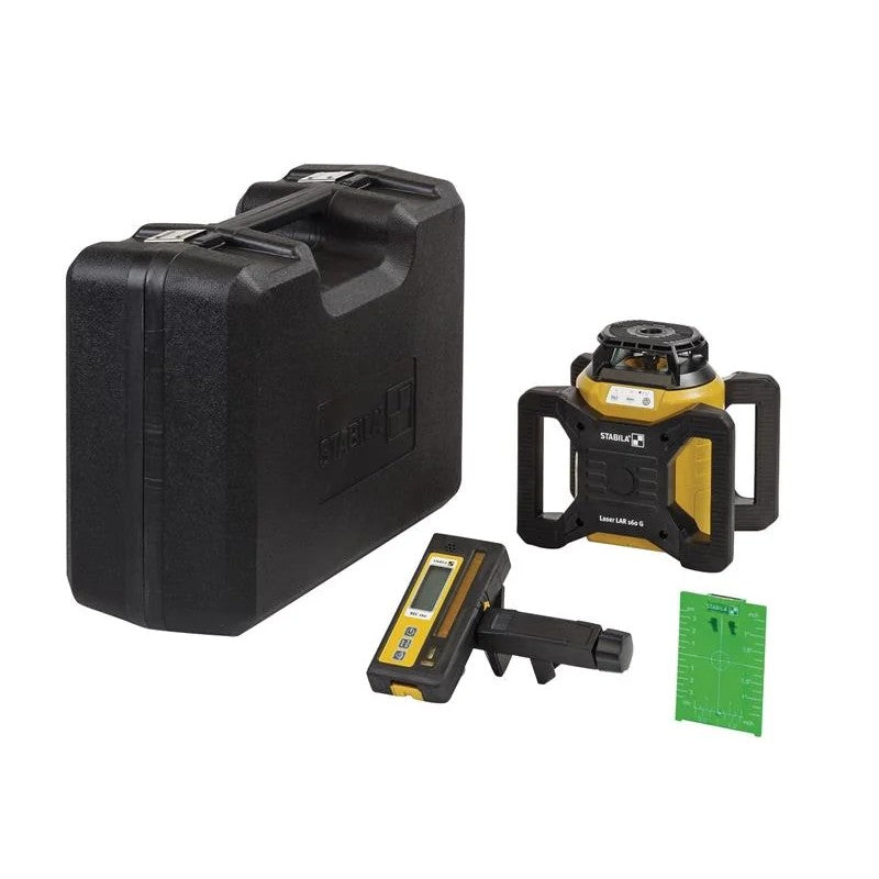 Stabila LAR 160 G Rotation Laser Set, 4 Piece - 19240