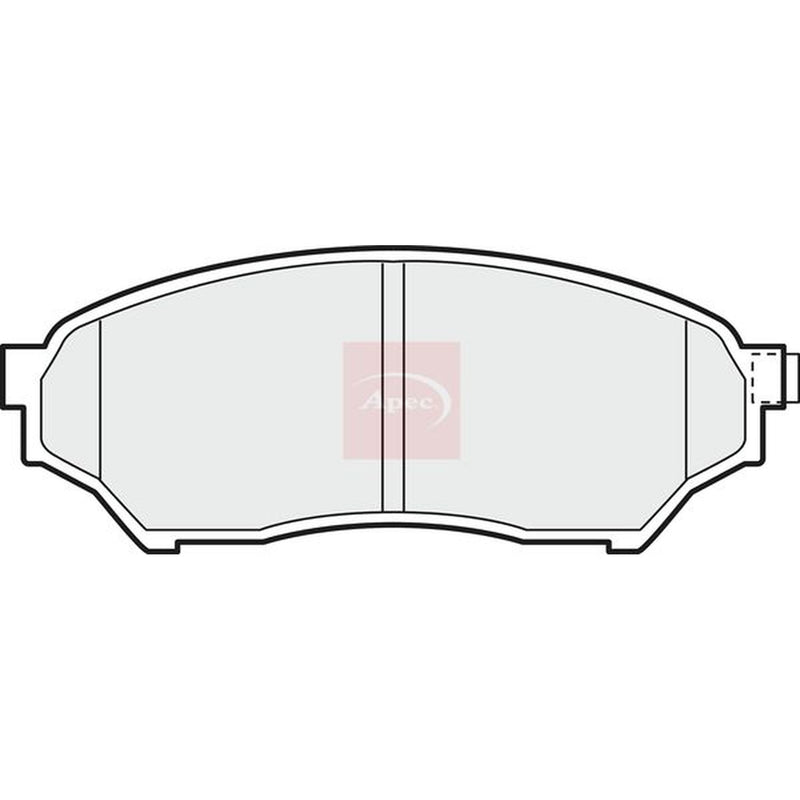 Apec Front Brake Pad Set PAD1201