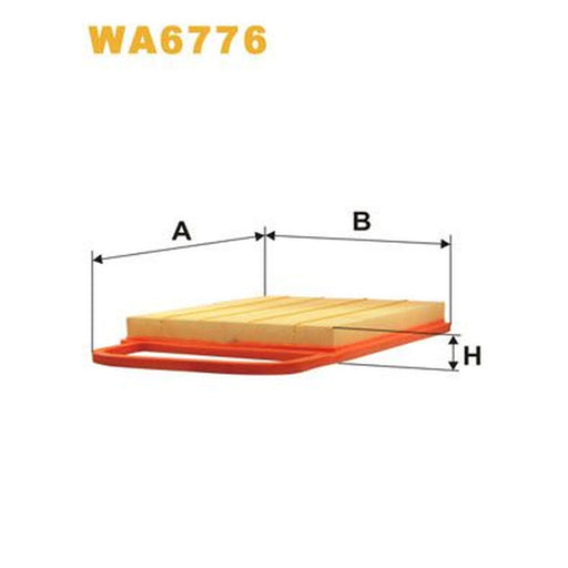 WIX Engine Air Filter WA6776