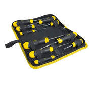 STANLEY® Hand Tools CUSHION GRIP™ Screwdriver Set in Wallet, 10 Piece - ?