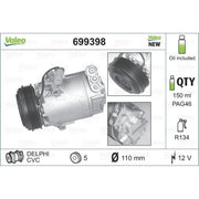 Valeo Air Conditioning Compressor 699398