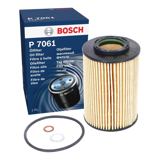 Genuine Bosch Car Oil Filter P7061 Fits Kia Sportage Crdi - 2.0 - 06-10 F0264070 Bosch  - Town Parts