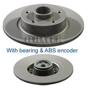 Juratek 2 x Solid Rear Brake Discs REN300C