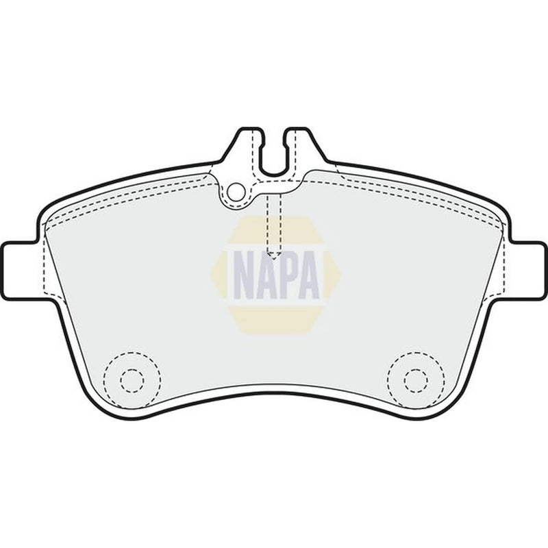 NAPA Front Brake Pad Set NBP1450