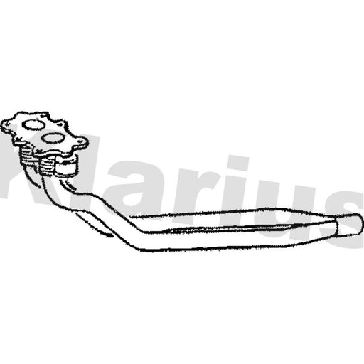 Klarius Exhaust Pipe OD VW195A