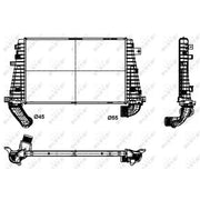 NRF Intercooler (Charge Air Cooler) 30300